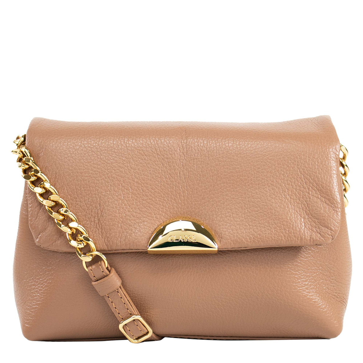 Bolsa de Couro Tiracolo Bag Luma - Floater Mocacchino