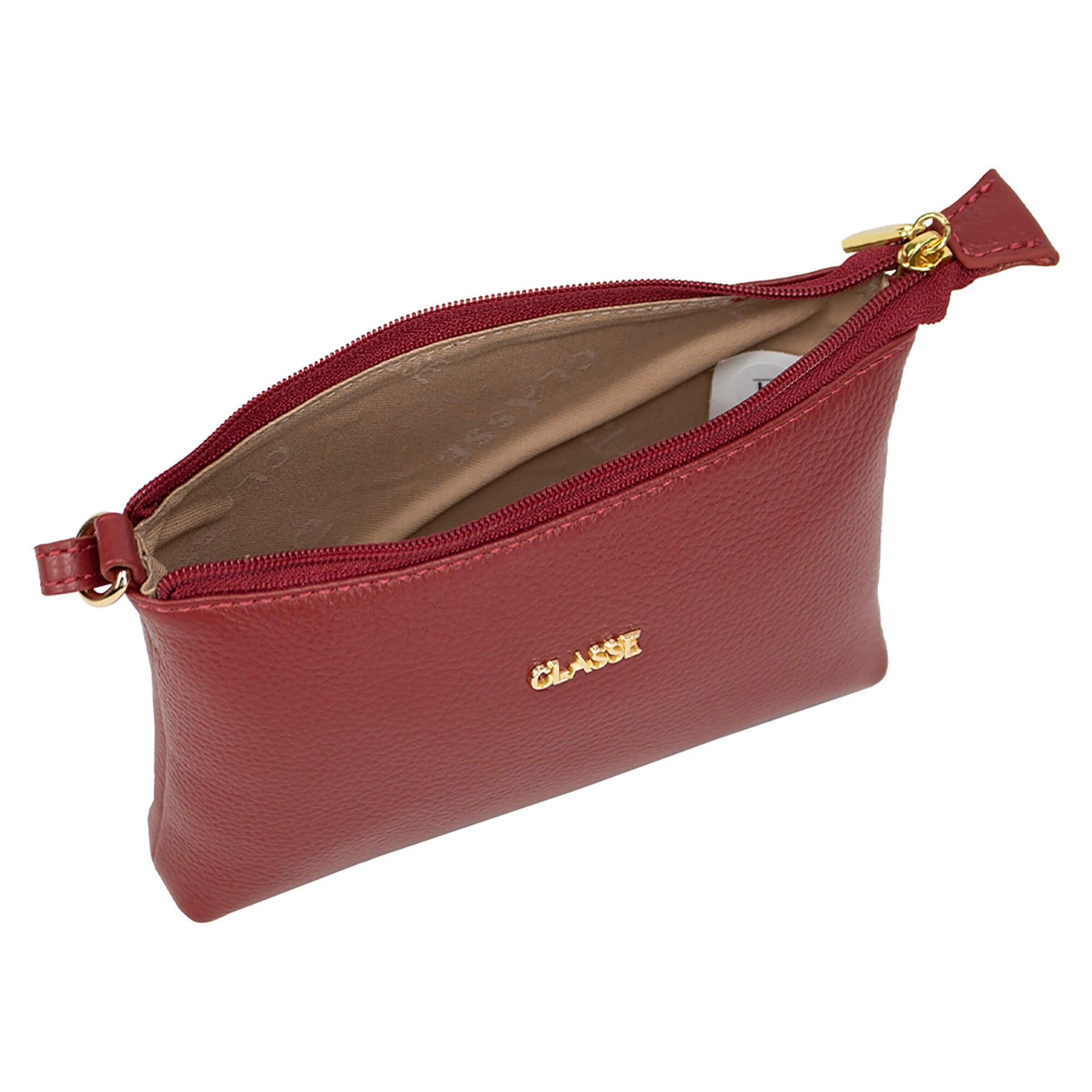 Bolsa de Couro Crossbody Mini Lili - Laca