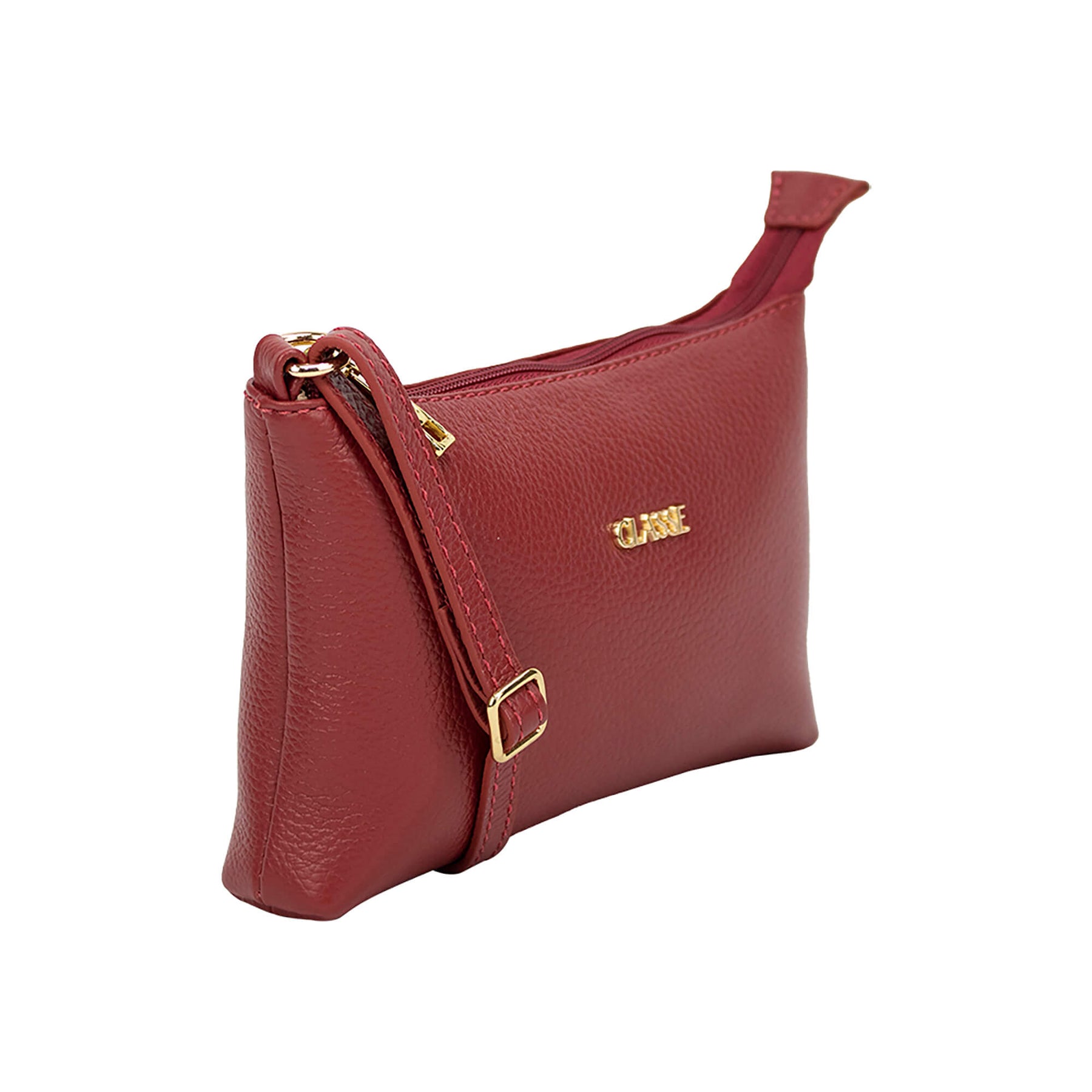 Bolsa de Couro Crossbody Mini Lili - Laca