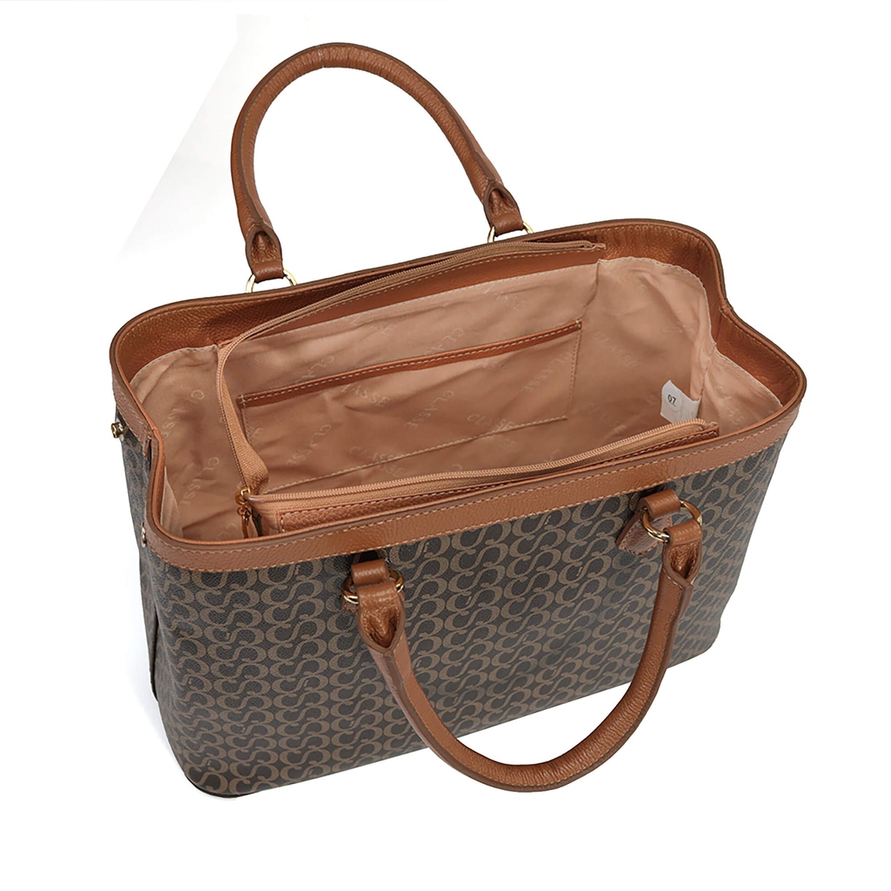 Bolsa Canvas Tote Laura - Marrom/Nocciola
