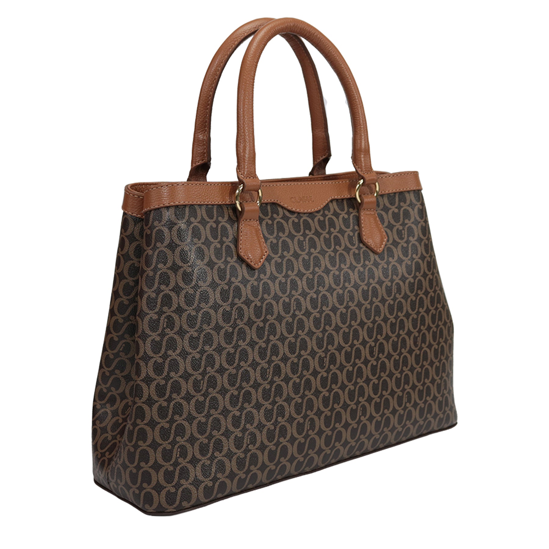 Bolsa Canvas Tote Laura - Marrom/Nocciola