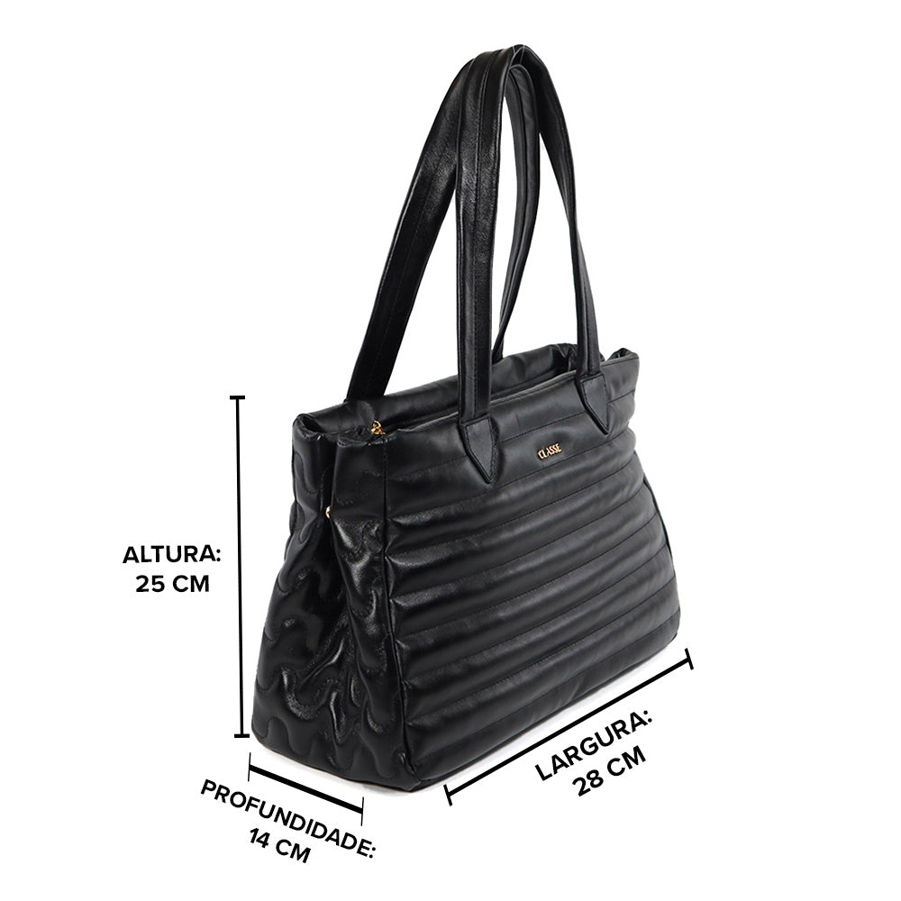 Bolsa Shopping Bag Fan - Preto