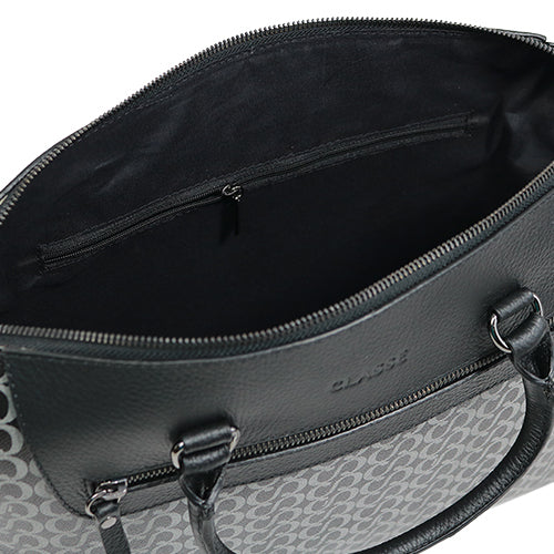 Pasta Masculina Grande Canvas - Preto