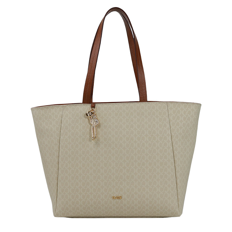 Bolsa Shopping Bag Canvas - Creme