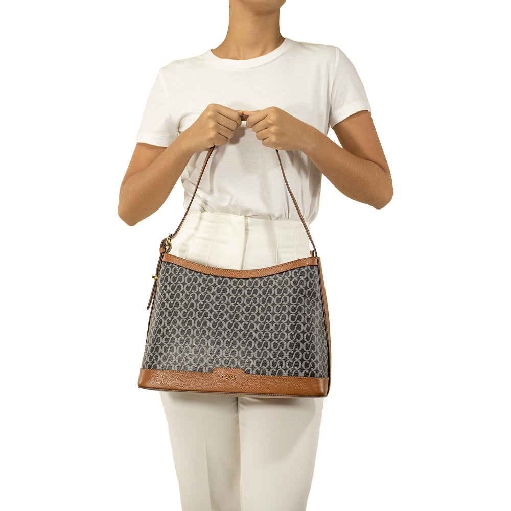 Bolsa Crossbody Canvas - Preto