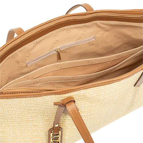 Bolsa Shopping Bag - Tra. Palha/Nocciola