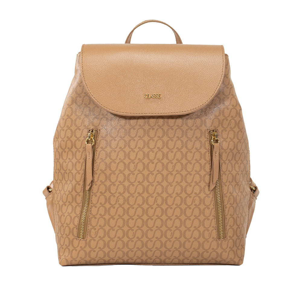 Mochila Feminina Maitê Canvas - Tan