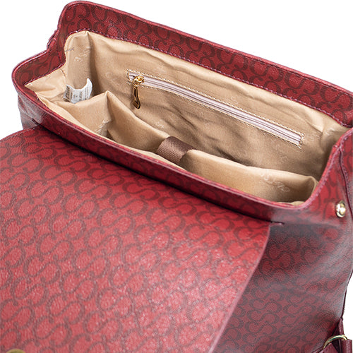 Mochila Feminina Maitê Canvas - Ruby