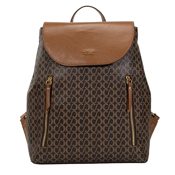 Mochila Feminina Maitê Canvas - Marrom
