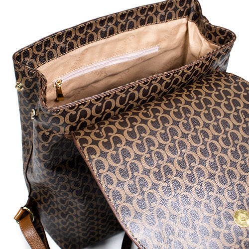 Mochila Feminina Maitê Canvas - Marrom