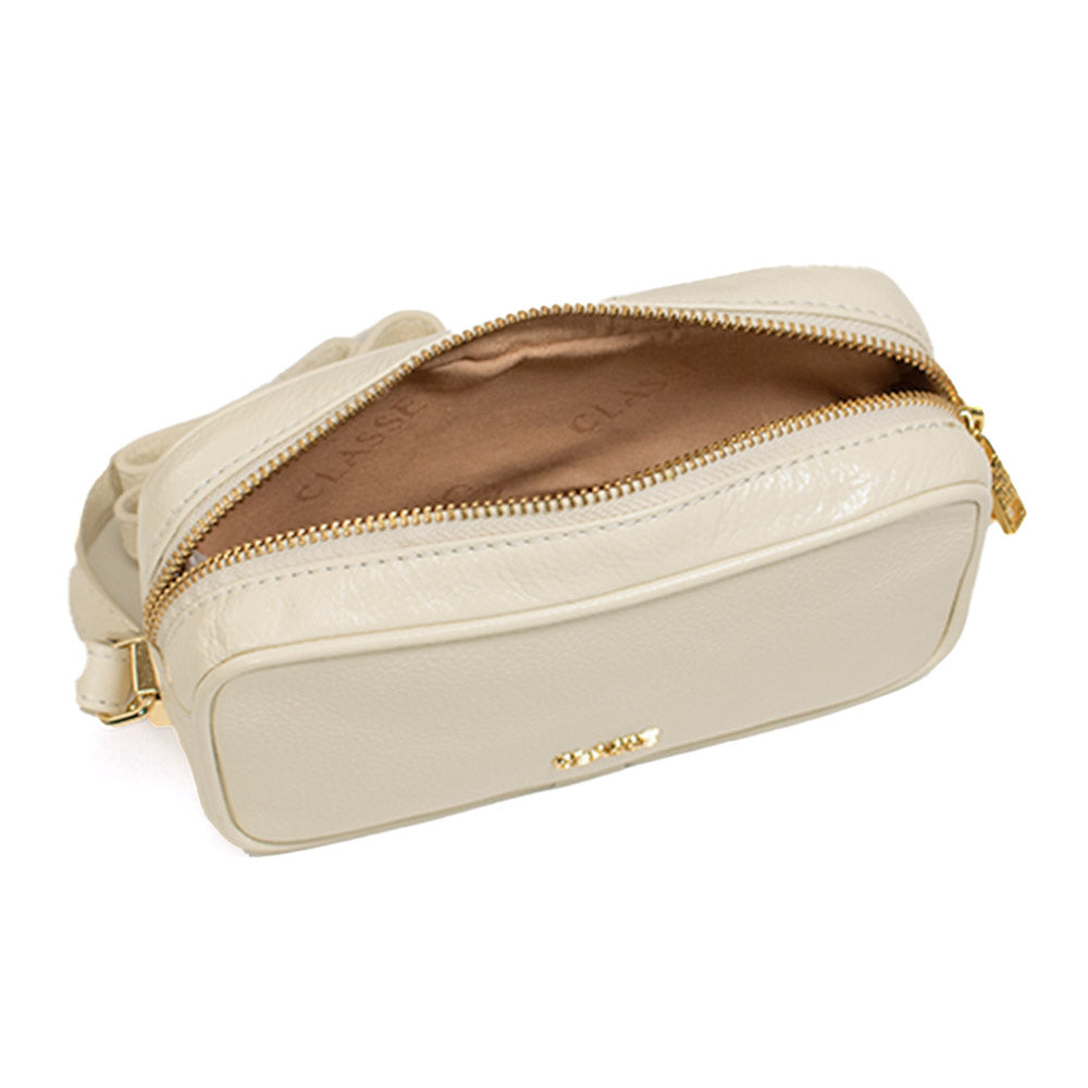 Bolsa de Couro Camera Bag Sena - Off White