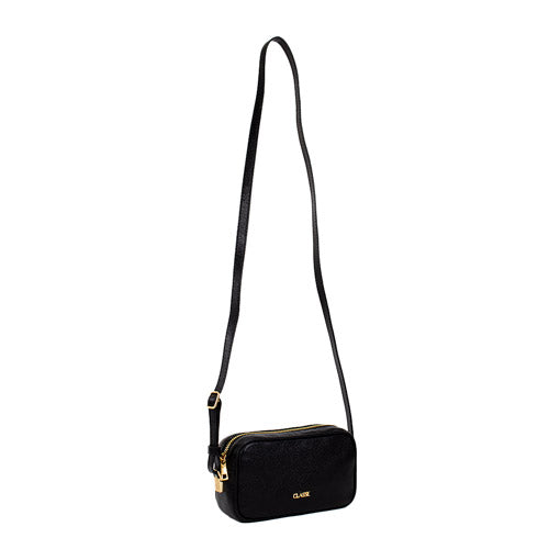 Bolsa de Couro Camera Bag Sena - Preto