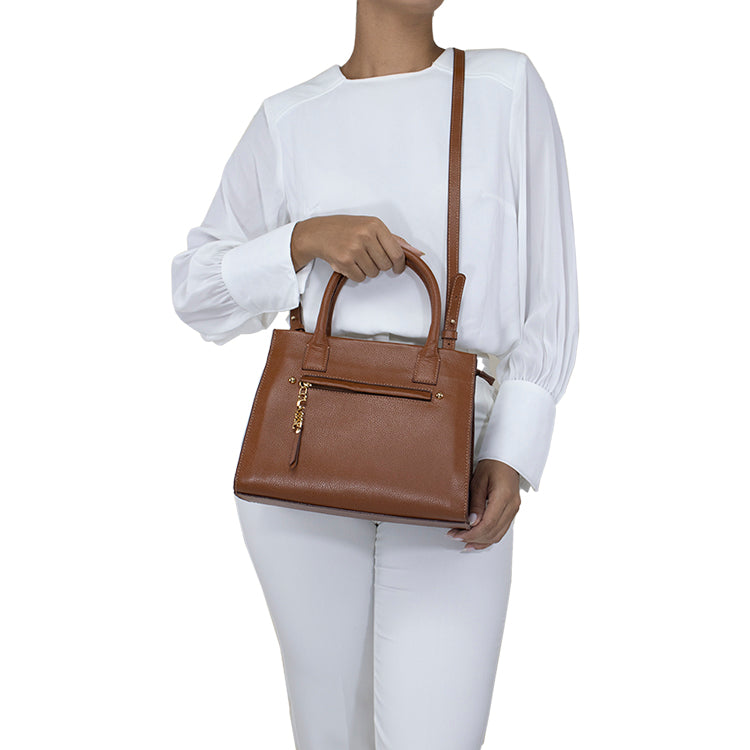 Bolsa de Couro Tote Bag San - Selaria