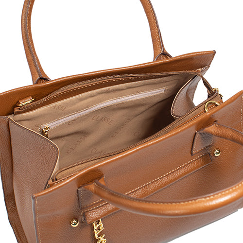 Bolsa de Couro Tote Bag San - Selaria