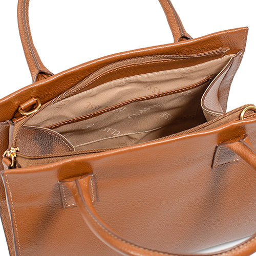 Bolsa de Couro Tote Bag San - Selaria