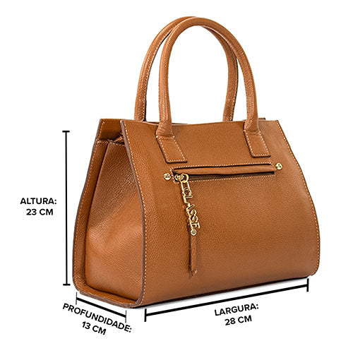Bolsa de Couro Tote Bag San - Selaria