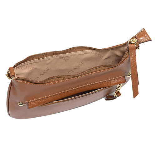 Bolsa de Couro Crossbody Bag San - Selaria