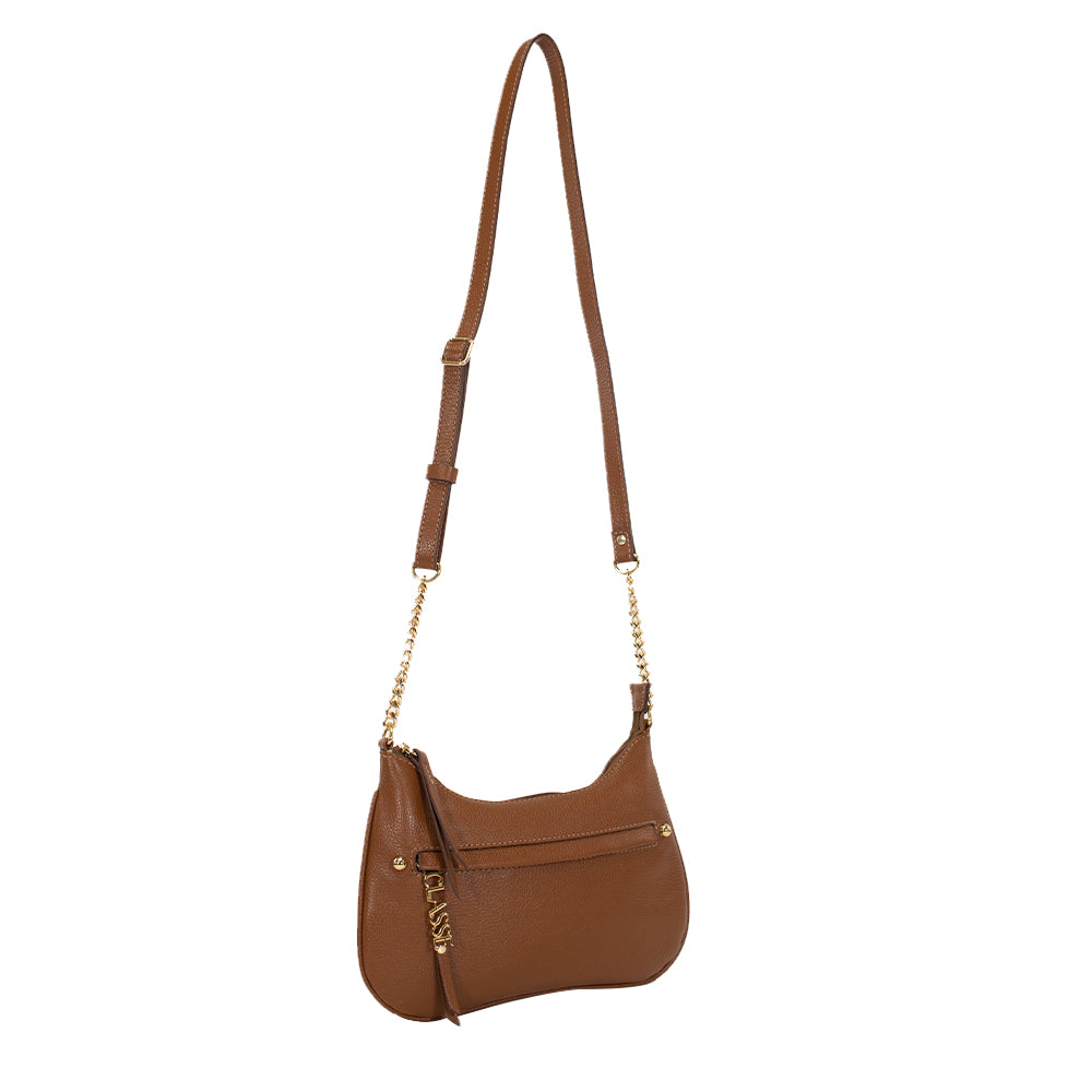 Bolsa de Couro Crossbody Bag San - Selaria