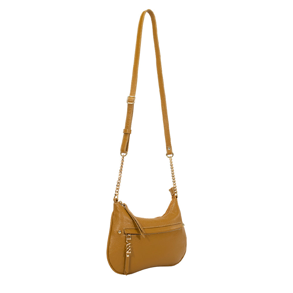 Bolsa de Couro Crossbody Bag San - Mel
