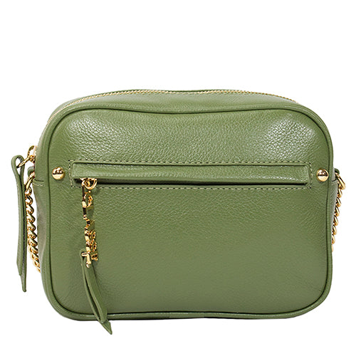 Bolsa de Couro Camera Bag San - Grama