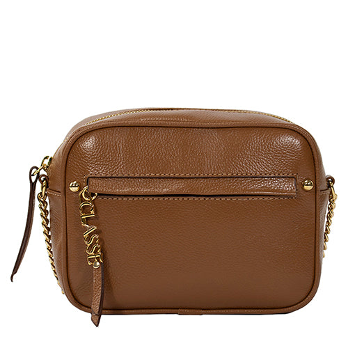 Bolsa de Couro Camera Bag San - Nocciola