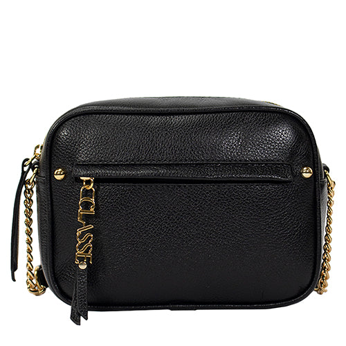 Bolsa de Couro Camera Bag San - Preta