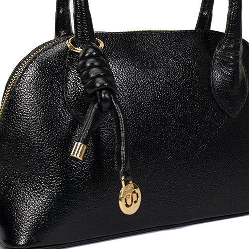 Bolsa de Couro Tote Ari - Preto