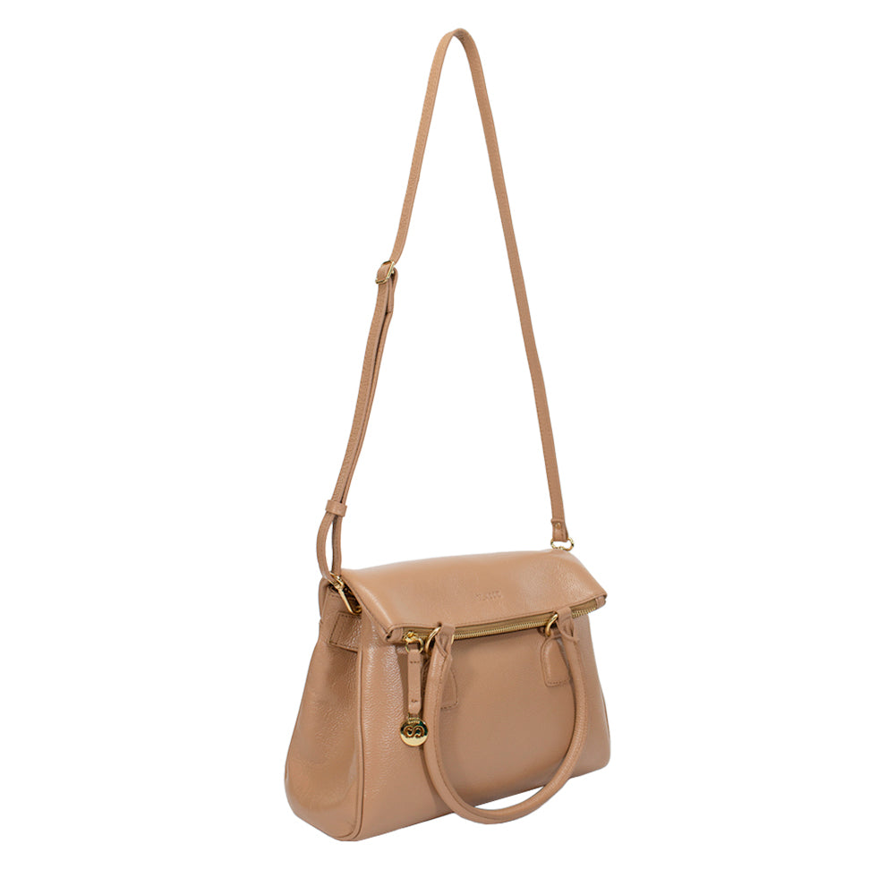 Bolsa de Couro Tote Dani - Tan