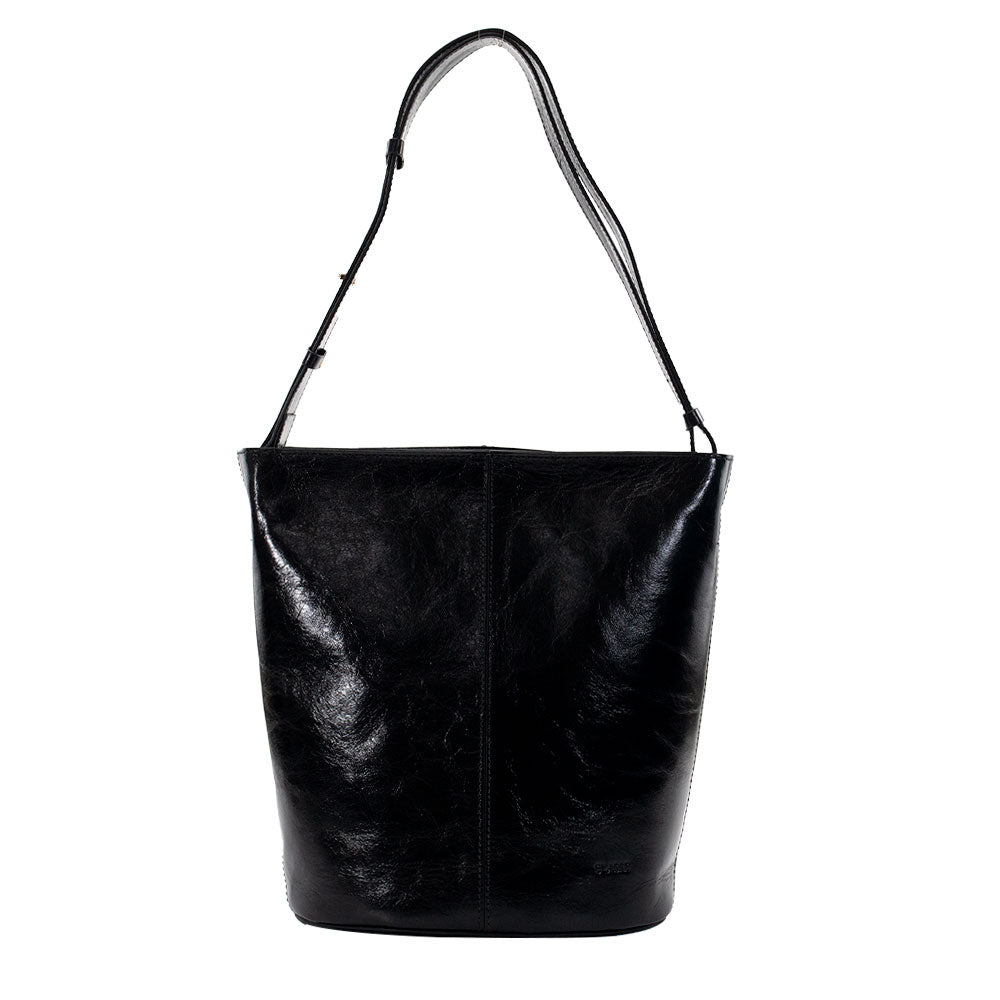 Bolsa de Couro Hogo Bag Rebecca - Andaluz Preto