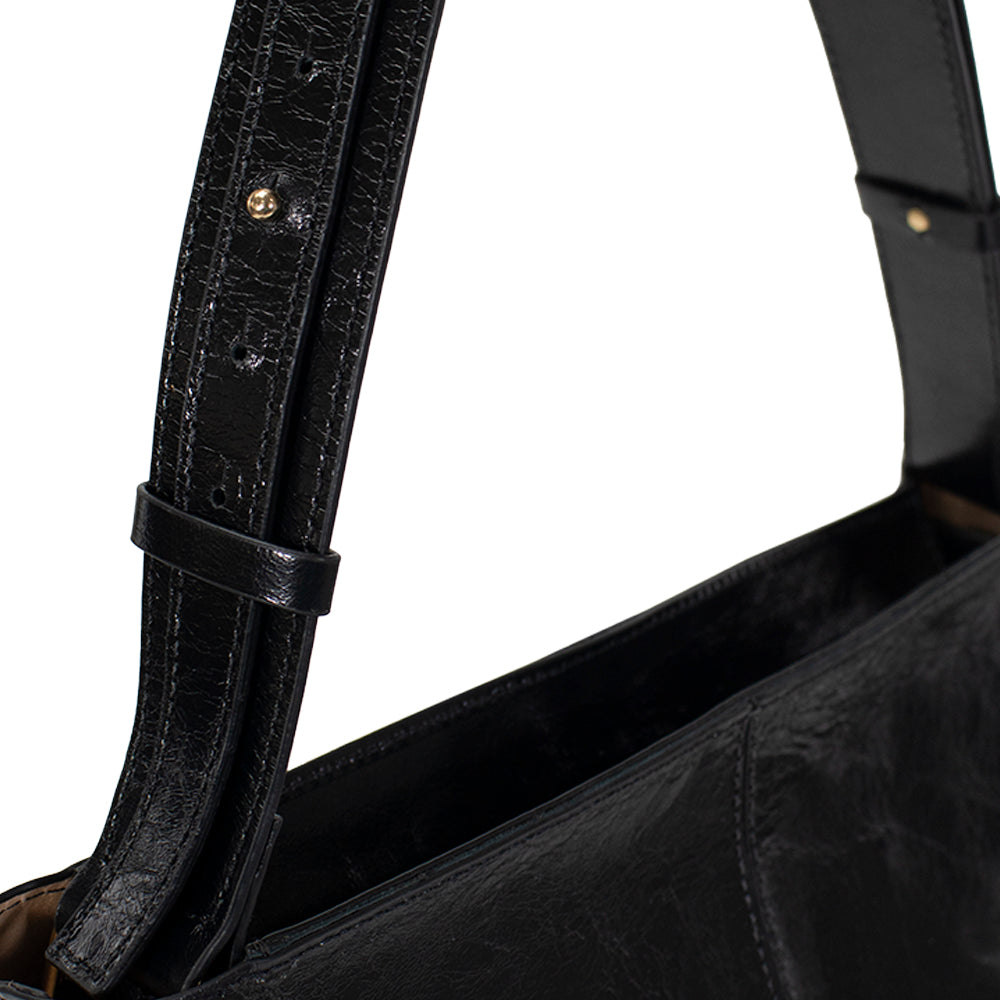 Bolsa de Couro Hogo Bag Rebecca - Andaluz Preto