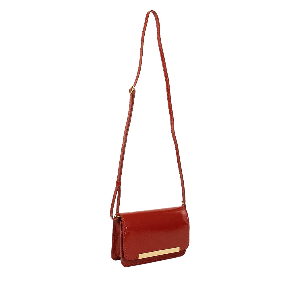Bolsa de Couro Tiracolo Bag Lore - Andaluz Laca