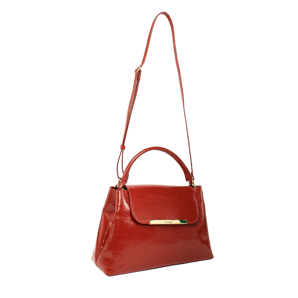 Bolsa de Couro Tote Bag Lore - Andaluz Laca