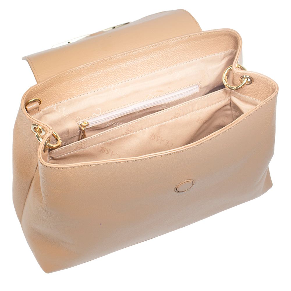 Bolsa de Couro Tote Bag Lore - Tan