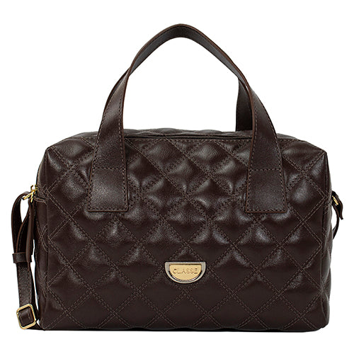 Bolsa de Couro Camera Bag Cris - Chocolate
