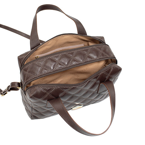 Bolsa de Couro Camera Bag Cris - Chocolate