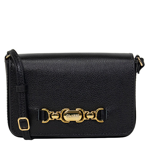 Bolsa de Couro Tiracolo Belle - Preto