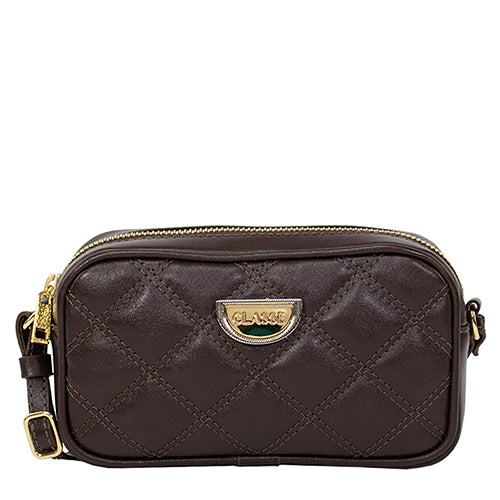 Bolsa de Couro Camera Bag Maia - Chocolate