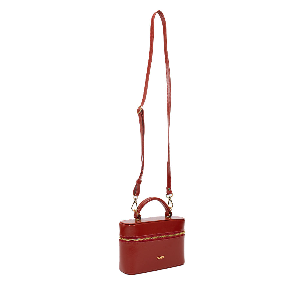 Bolsa de Couro Crossbody Amy - Andaluz Laca