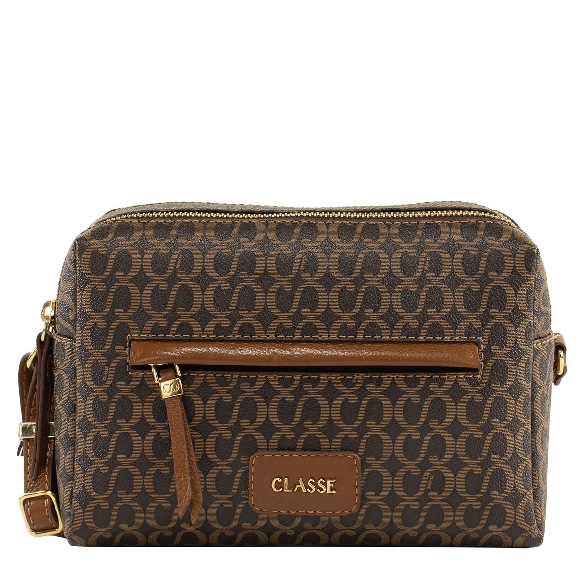 Bolsa Camera Bag Becca Canvas - Marrom/Nocciola