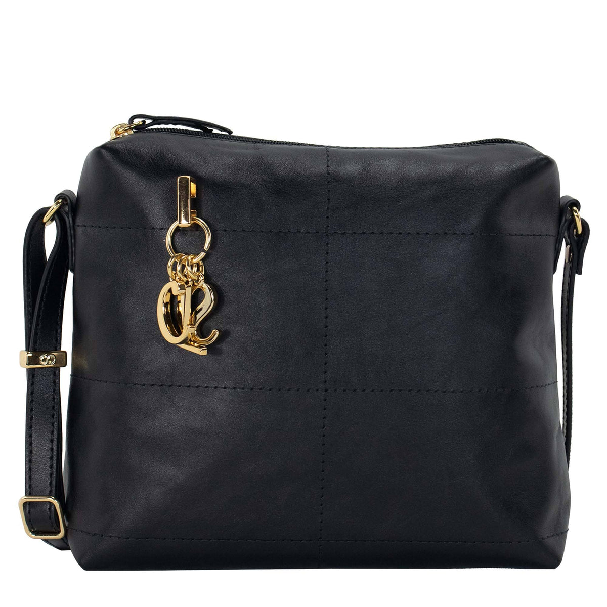 Bolsa Crossbody de Couro Diva