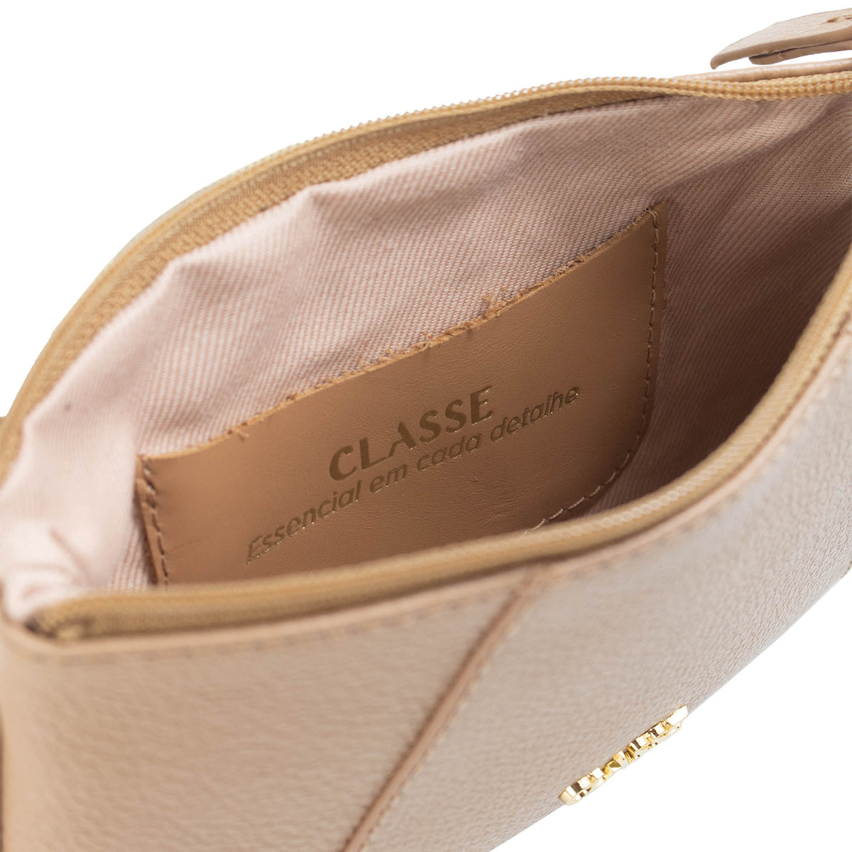 Bolsa Crossbody de Couro Liso - Milli
