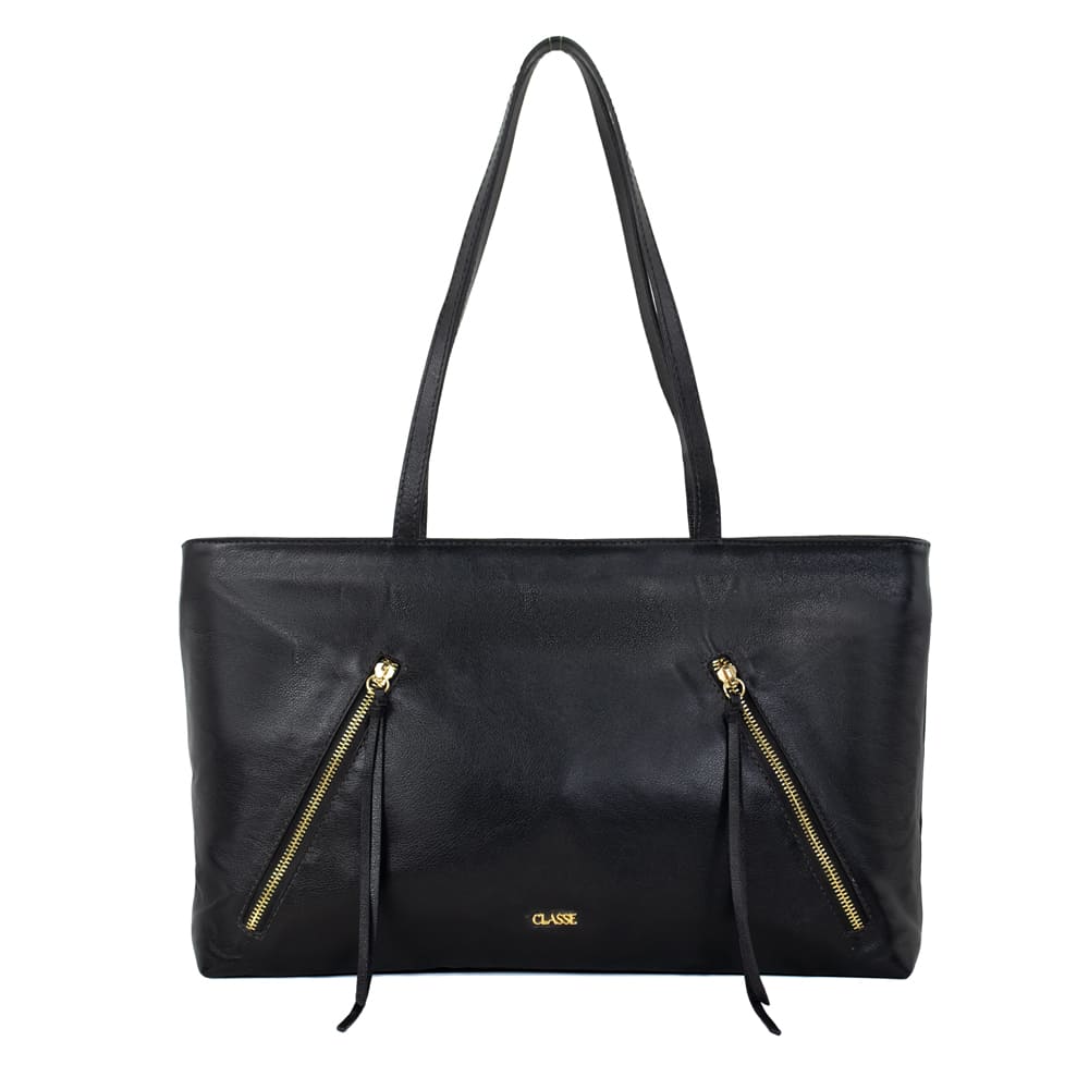 Bolsa Shopping Bag de Couro Leia