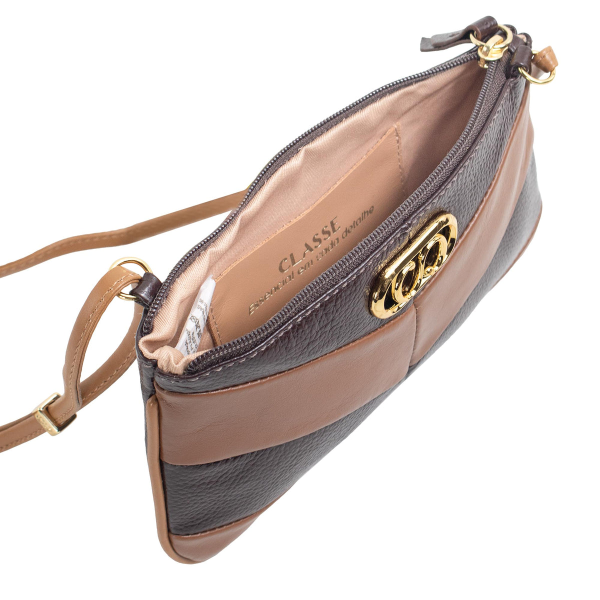 Bolsa Crossbody de Couro Valen