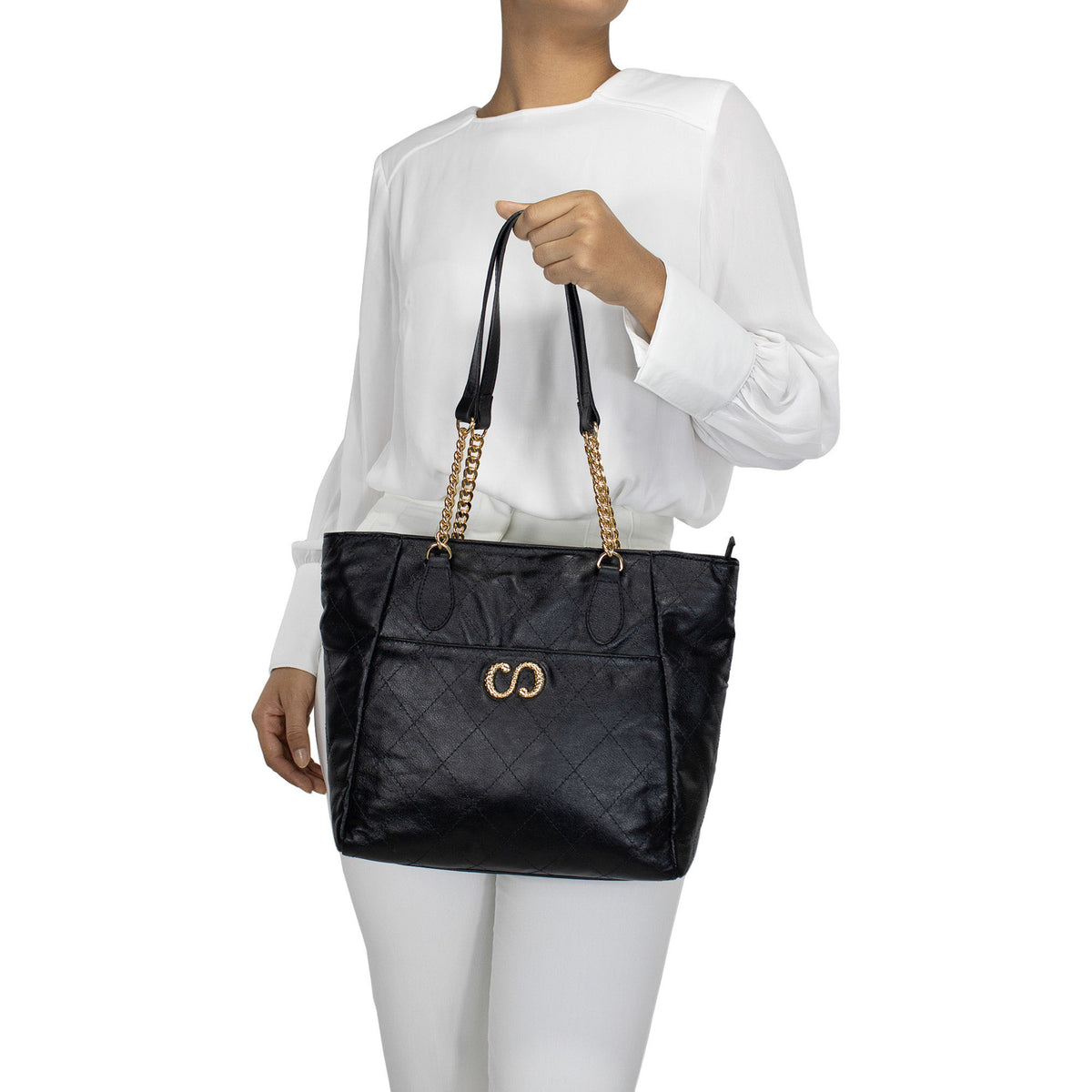 Bolsa Tote de Couro Belle