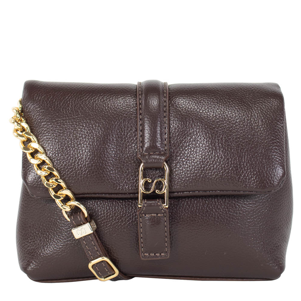 Bolsa de Couro Tiracolo Mini Verena