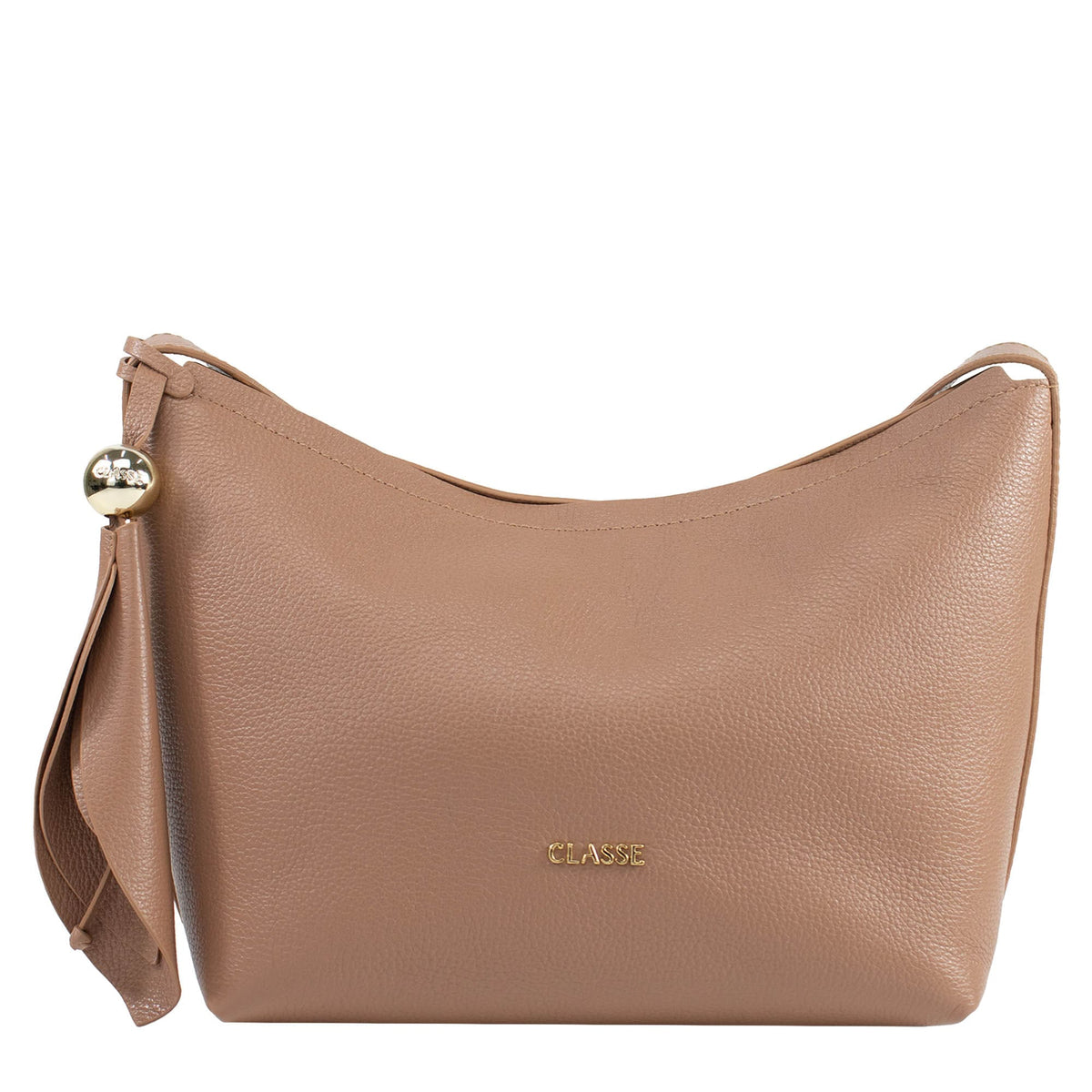 Bolsa de Couro Crossbody Flora - Floater Mocaccino