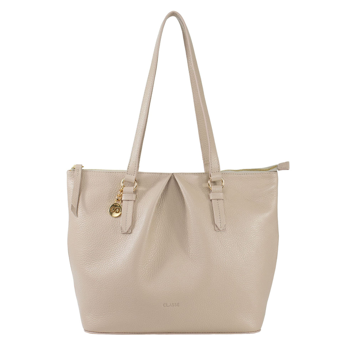 Bolsa de Couro Shopping Bag Bella - Floater Creme