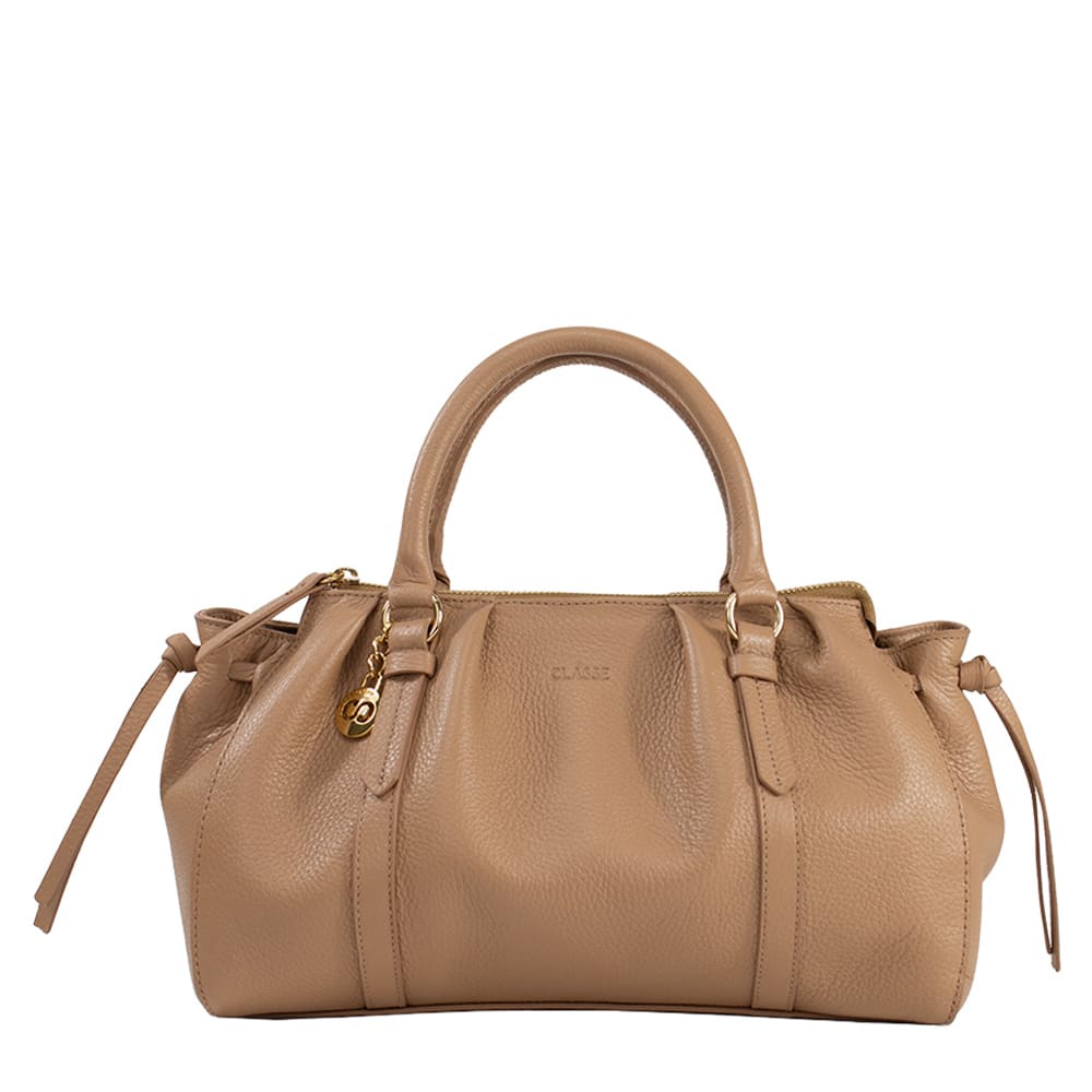 Bolsa de Couro Tote Bella - Floater Tan