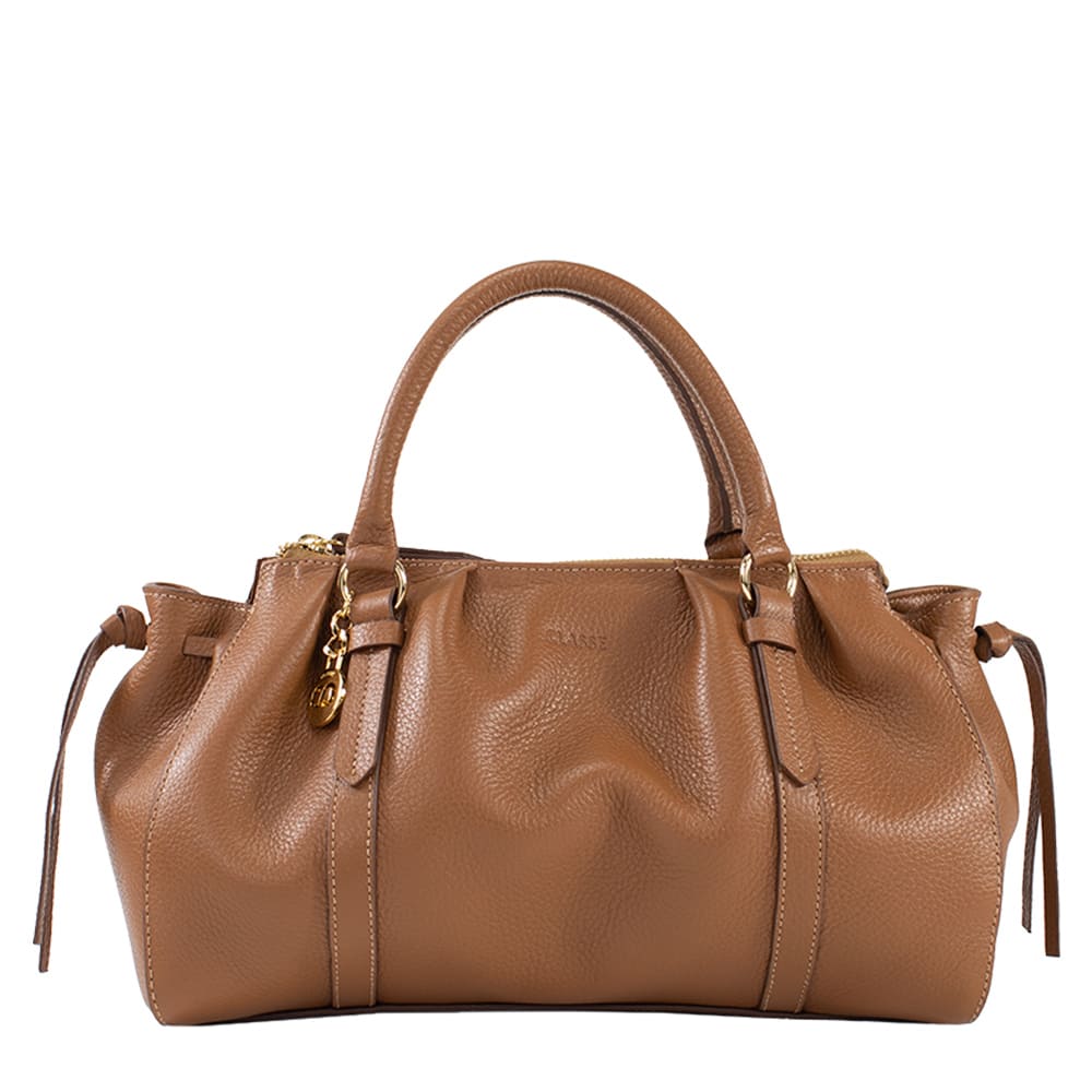 Bolsa de Couro Tote Bella - Floater Nocciola