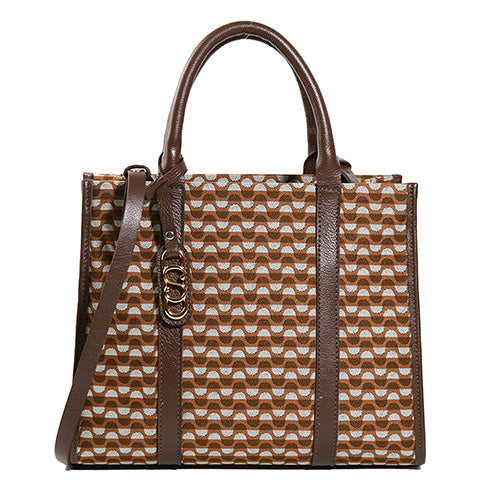 Bolsa Tote Mileide - Nocciola/Brow